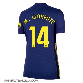 Atletico Madrid Marcos Llorente #14 Tricou Fotbal Replică 2025-26 Femei Deplasare